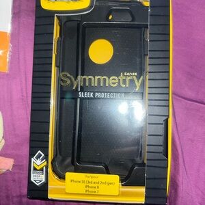 Otter Box  black cell phone case iPhone SE 2nd and 3rd generation